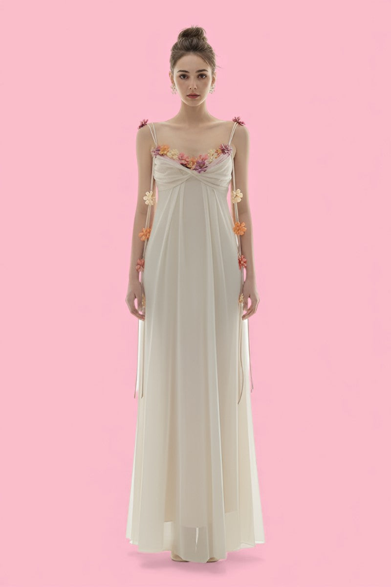 Boho Fairy Floral Midi Dress