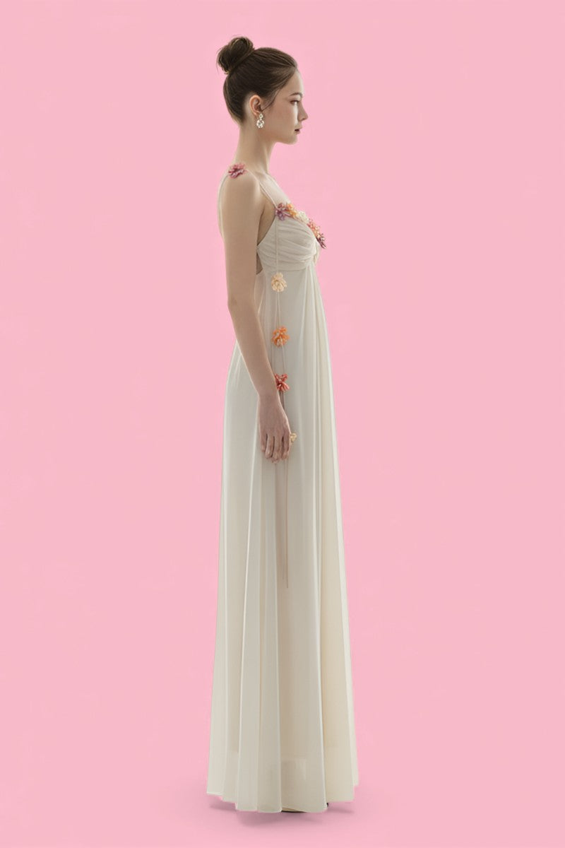 Boho Fairy Floral Midi Dress