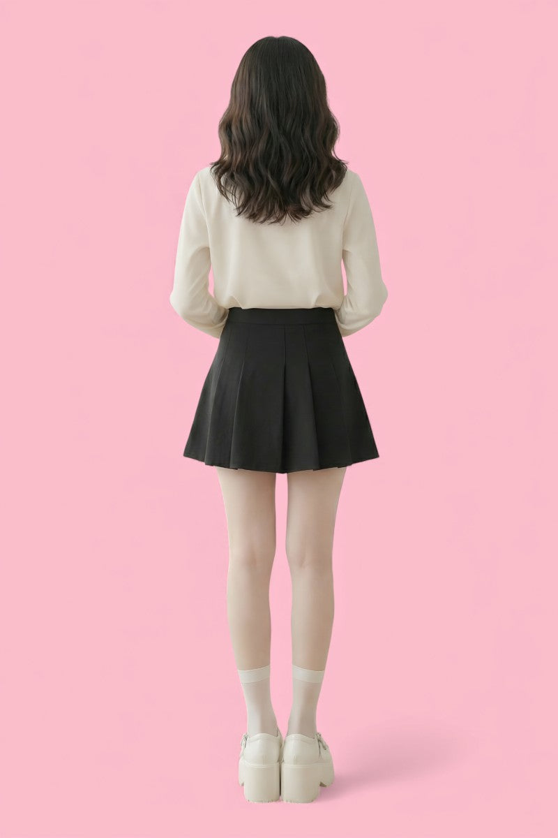 Heart Buckle Lolita Mary Jane Heels