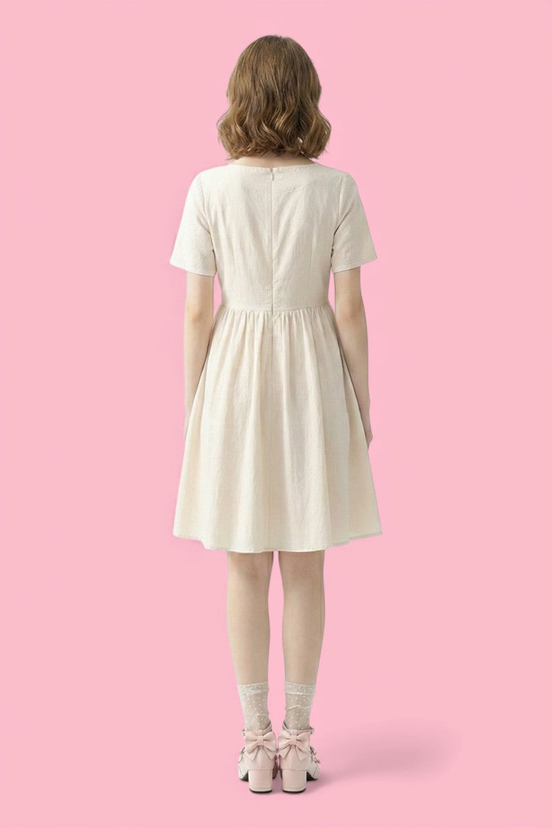 Butterfly Bow Mary Jane Block Heel Pumps