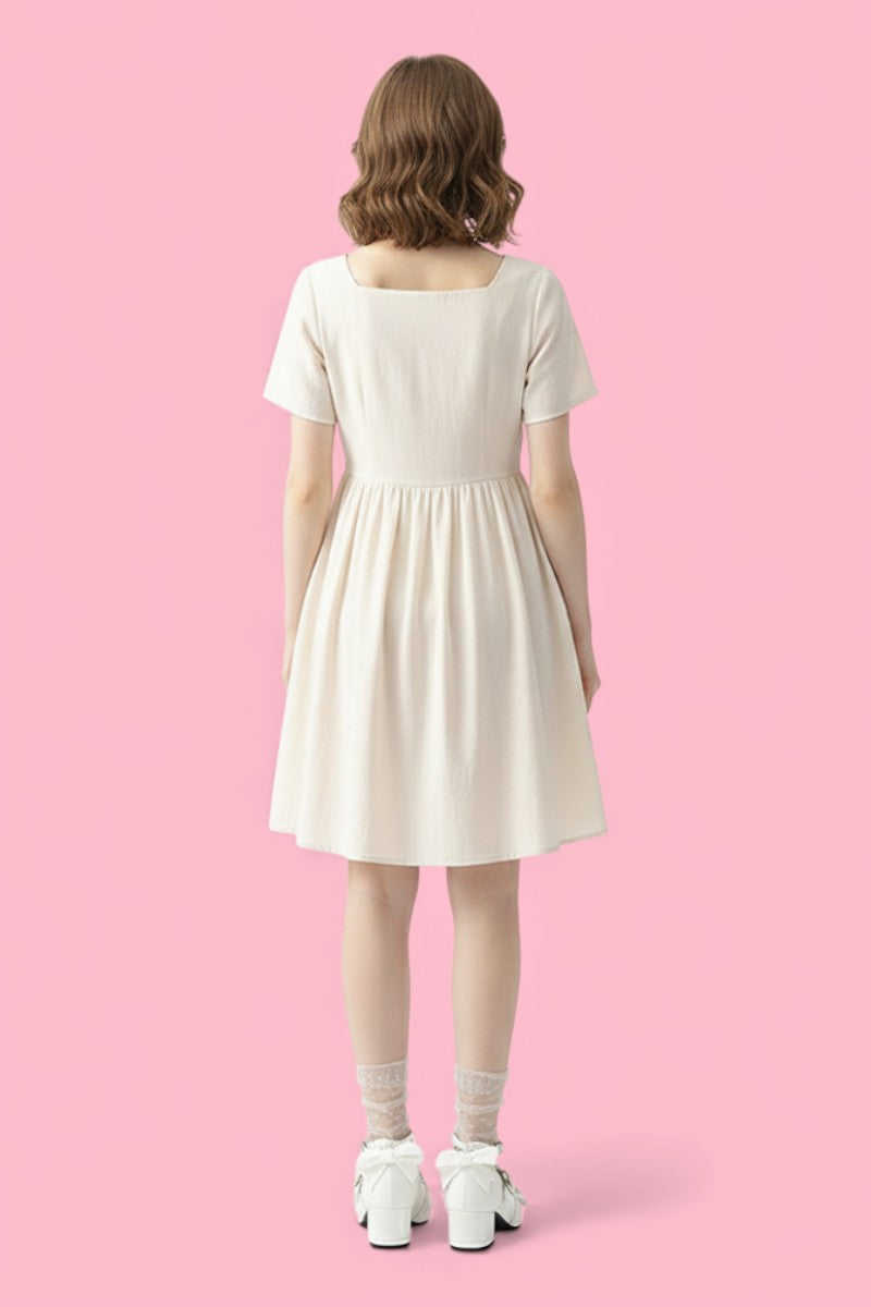 Butterfly Bow Mary Jane Block Heel Pumps